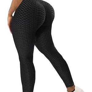 TikTok textured leggings with ruched butt - XL